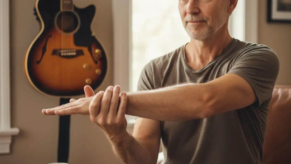 3 Guitar Exercises for Stiff or Sensitive Hands